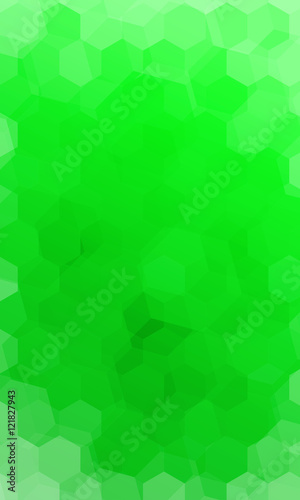 beautiful green color geometry background. vector illustration. polygonal pattern