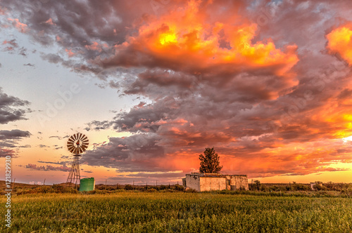 Canvas Print Little house on the prairie
