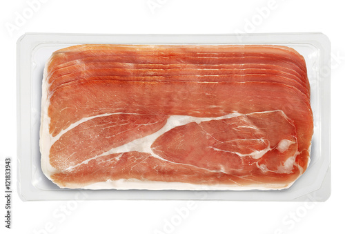 Small Tray Packaged of Presliced Ham