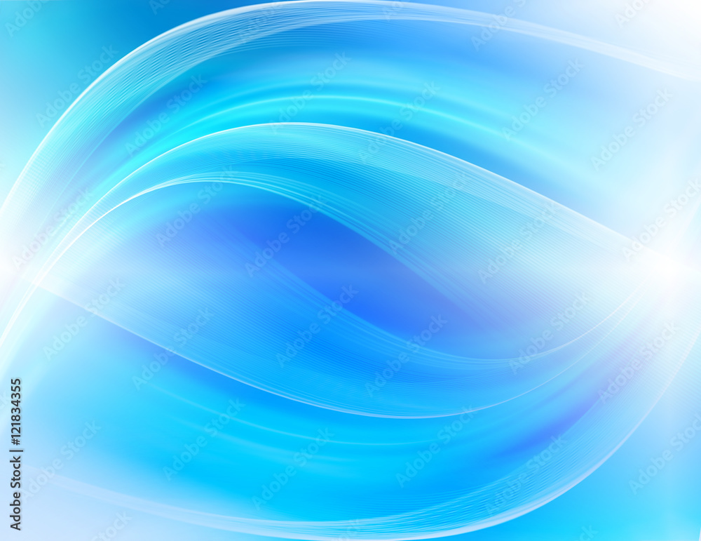 Fototapeta premium Abstract blue background