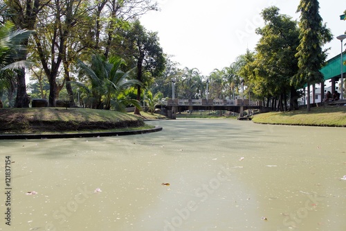 Garden landscape.,Phra Nakhon Park Lat Krabang
 photo