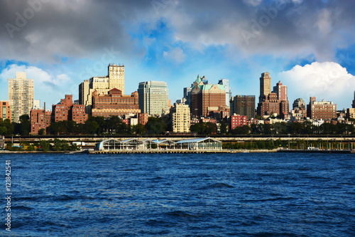 Brooklyn skyline, view from Manhattan, New York City