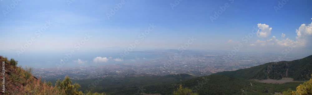 view of Naples,Italy