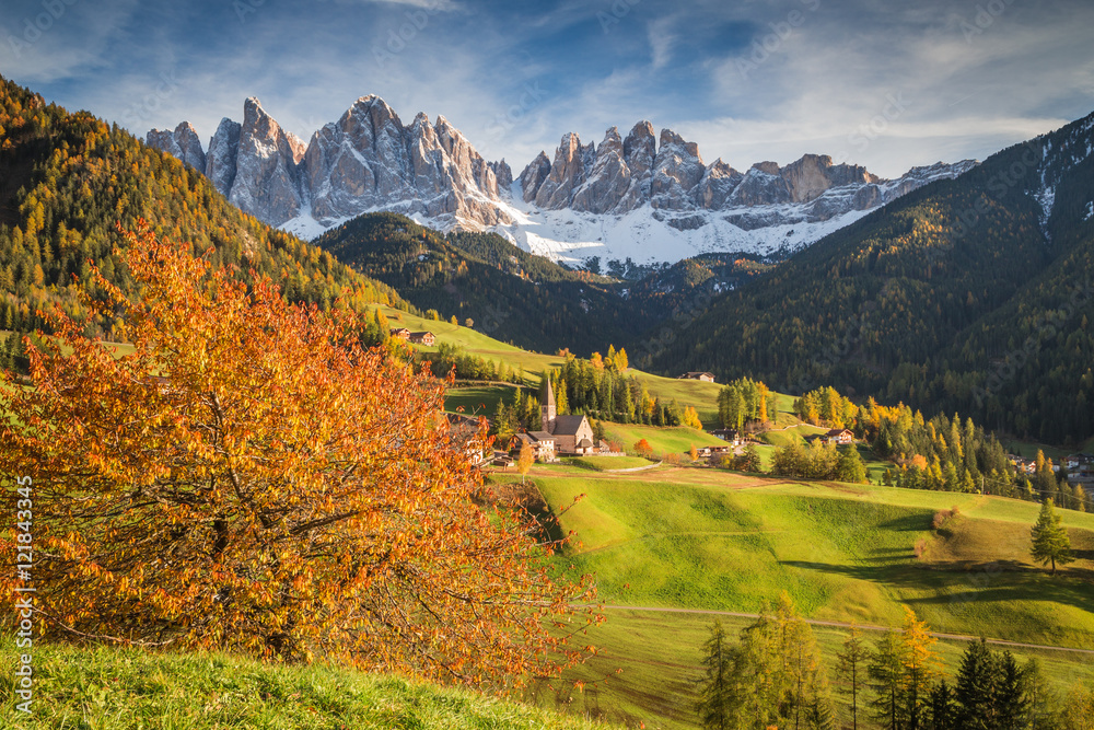 Funes Valley, Trentino Alto Adige, Italy