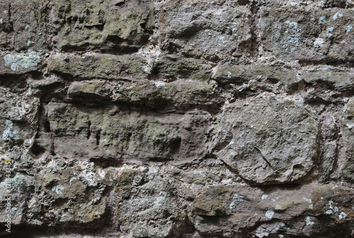 old castle brick wall stone texture