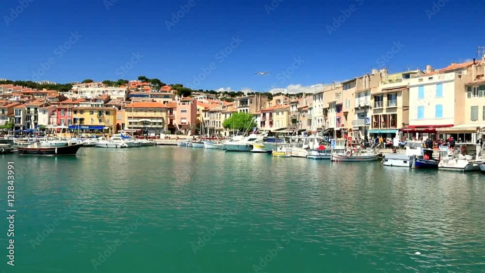 Les quais du port de Cassis