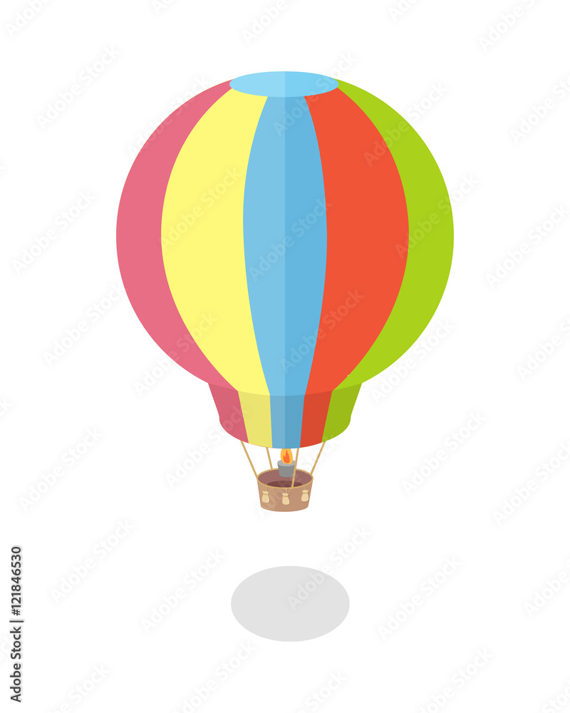 Fototapeta premium Hot Air Balloon Icon