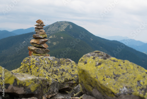 Stack of stones zen. © plysuikvv