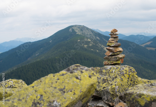 Stack of stones zen. © plysuikvv