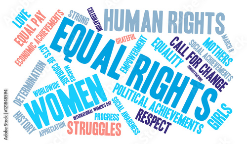 Equal Rights Word Cloud