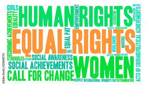 Equal Rights Word Cloud