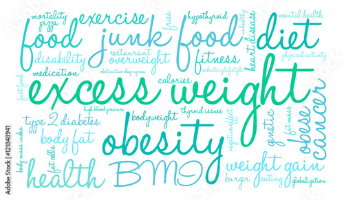 Excess Weight Word Cloud