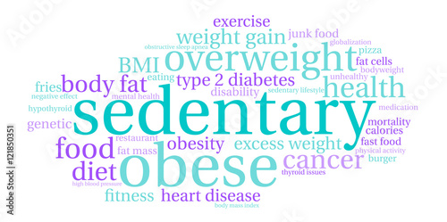 Sedentary Word Cloud