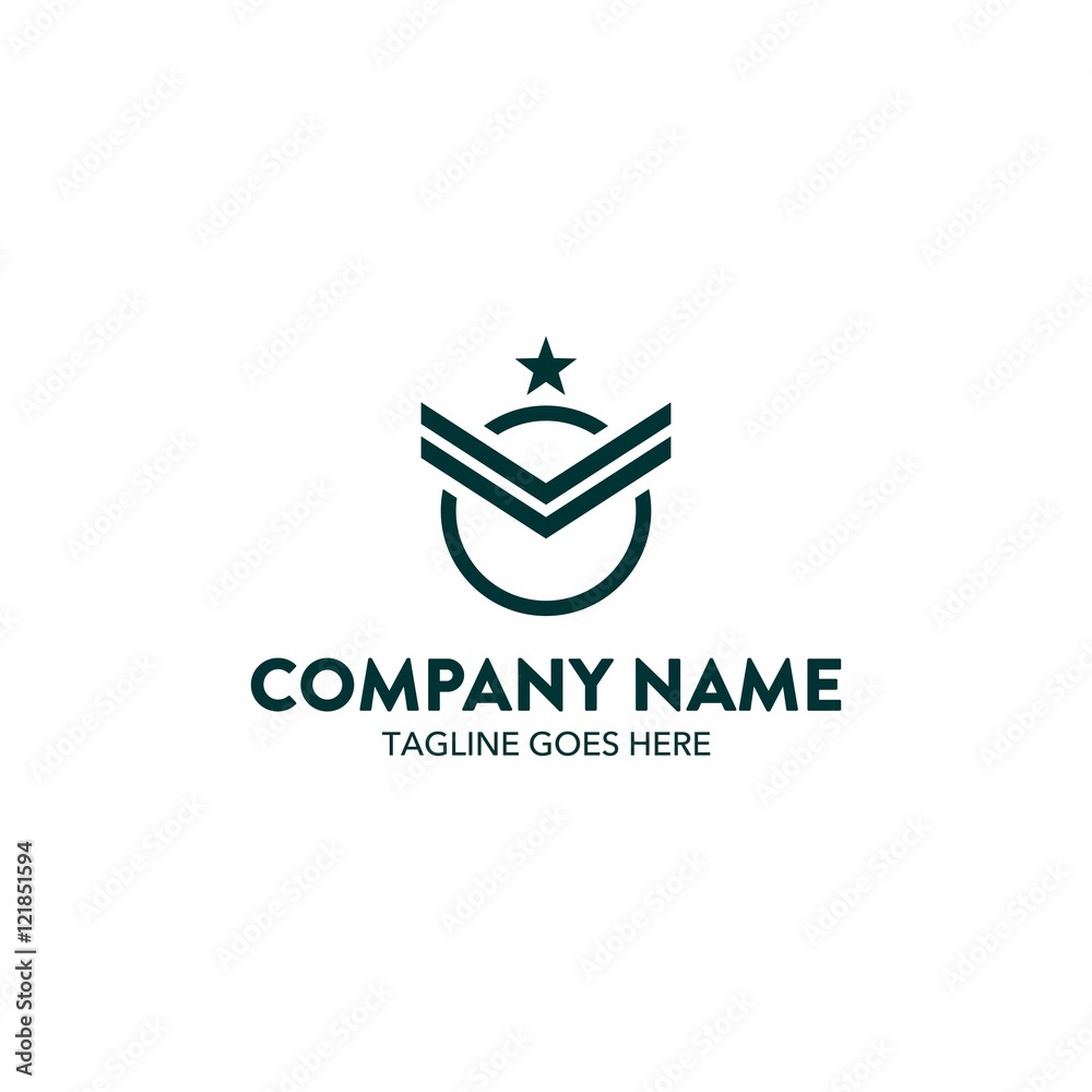 Aviation And Marine Logo Template