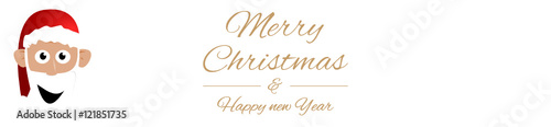 Weihnachtsmann Banner