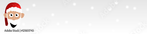 Weihnachtsmann Banner