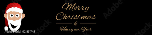 Weihnachtsmann Banner