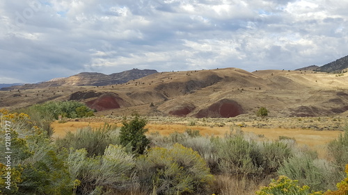 Red hills at John Day Fossil Beds