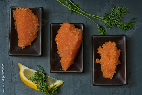 Gourmet starter with Swedish Caviar from Kalix