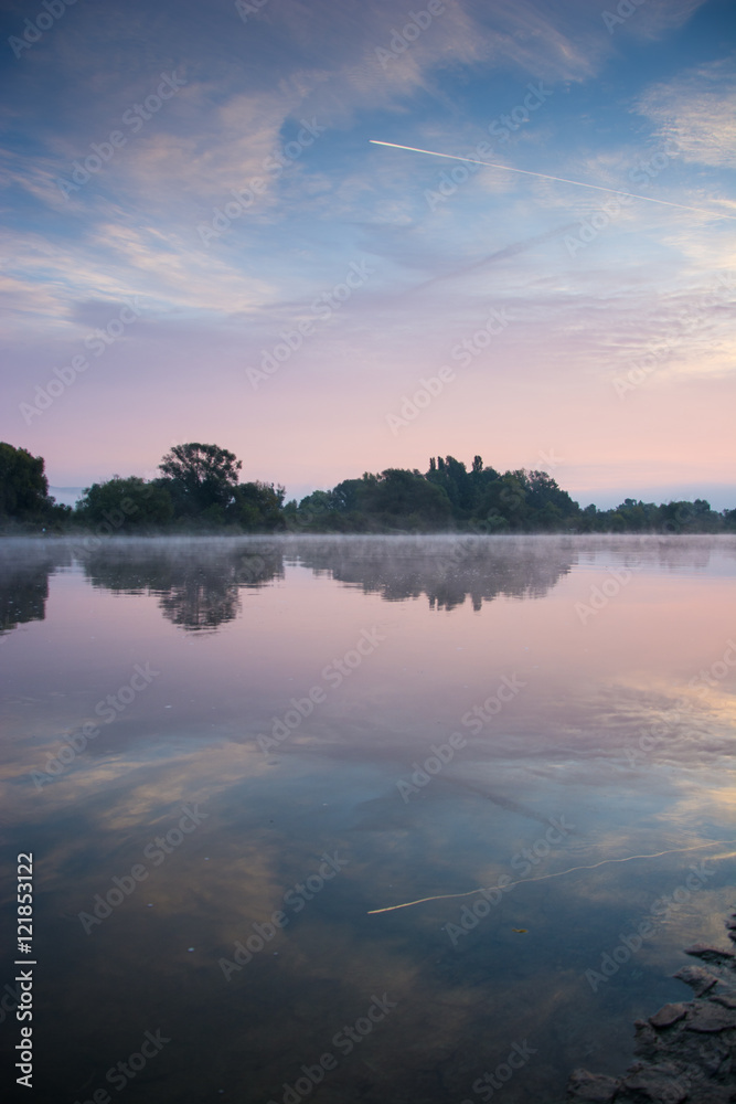 Nebel an der Donau