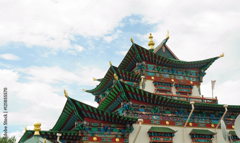 Fototapeta premium Buddhism religion temple