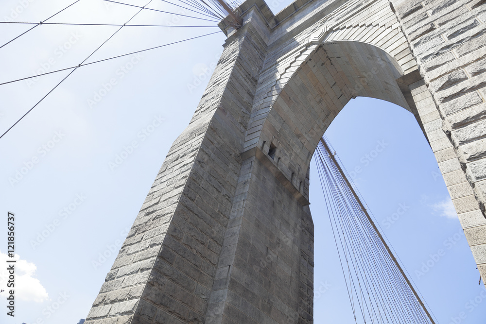 Obraz premium Brooklyn Bridge, Nowy Jork, USA