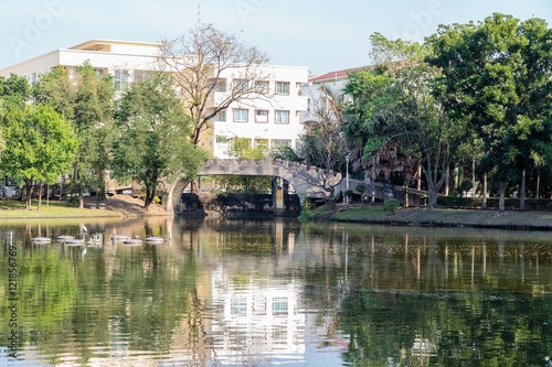 Garden landscape.,Phra Nakhon Park Lat Krabang
 photo