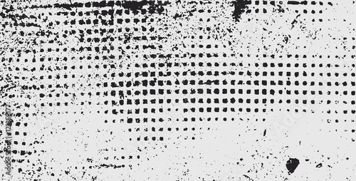 Abstract grunge halftone background - Vector