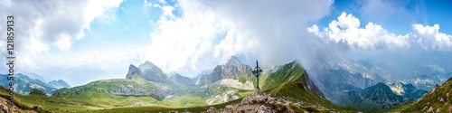 Panorama am Rofanspitz in Tirol