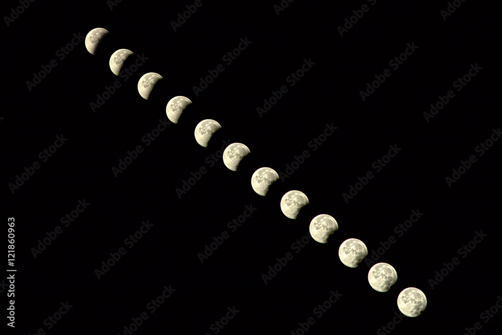 Éclipse de lune du 28 septembre 2015 (Massy FR) Éclipse de lune du 28 septembre 2015 (Massy FR)