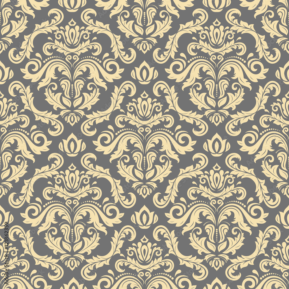 Seamless Vector Baroque Pattern Seamless Vector Baroque Pattern
