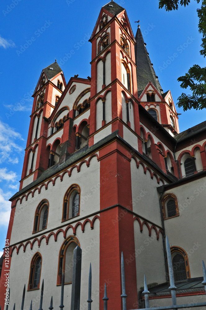 La cattedrale di Limburgo - Limburg an der Lahn, Assia - Germania La cattedrale di Limburgo - Limburg an der Lahn, Assia - Germania
