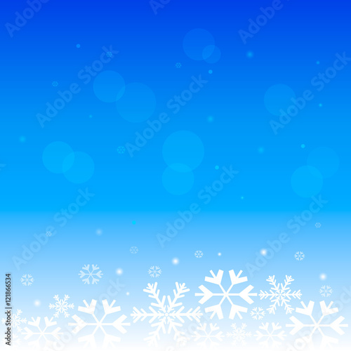 Christmas background with place for text. Vector Illustration