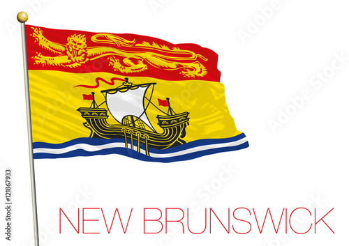 new brunswick regional flag, canada