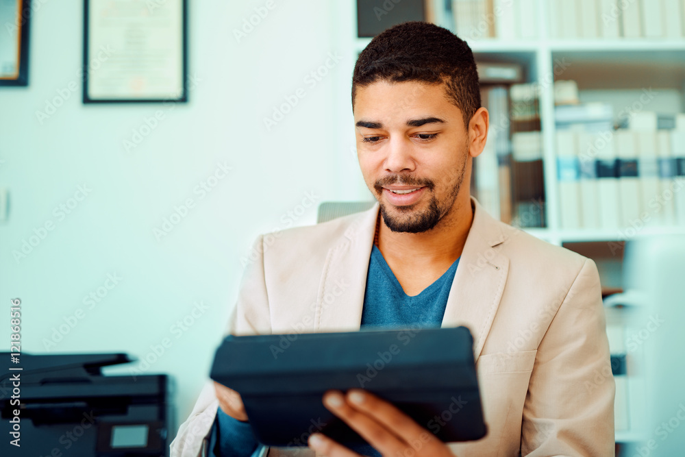 Using digital tablet Using digital tablet