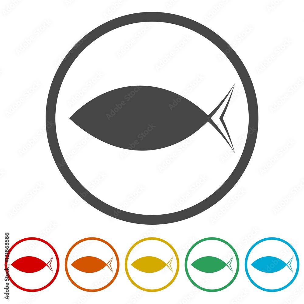 Fish Circle icon Fish Circle icon