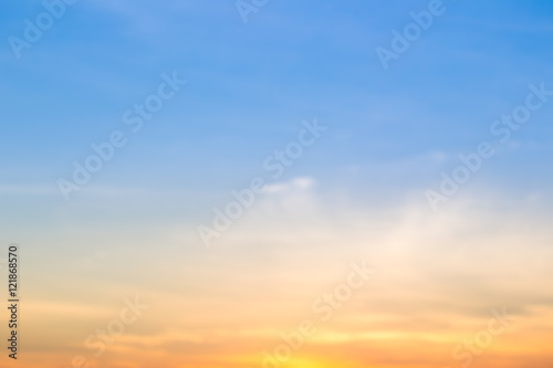 Blur image of a beautiful morning sun light background.