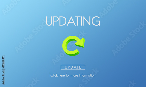 Updating Upgrade New Download Improvement Concept