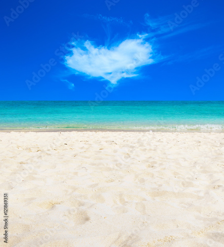 beach and tropical sea