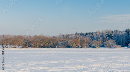 Landscape On The Frozen Lake © RayBond
