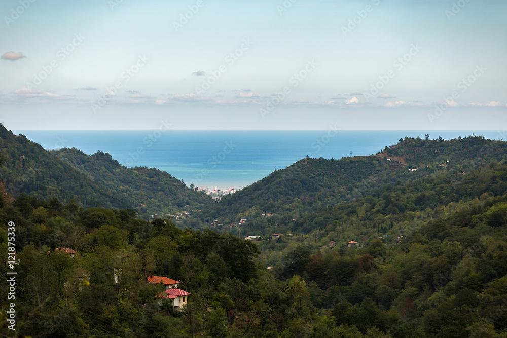 Obraz premium Ramsar, Mazandaran, Iran