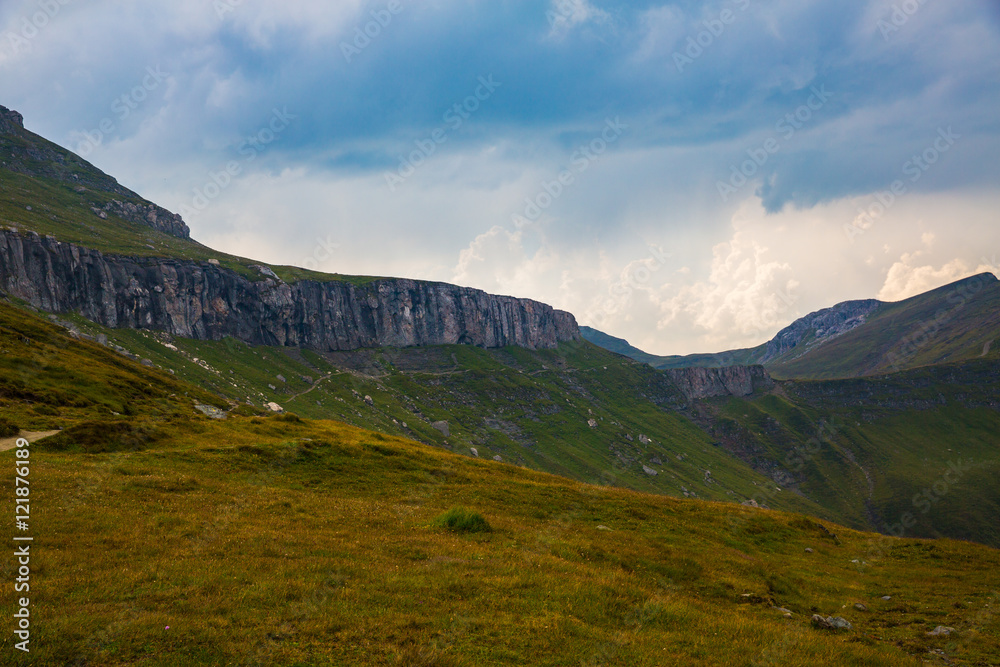 Fototapeta premium Panorama of Romanian Carpathians