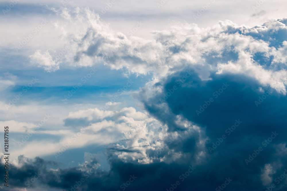 colorful dramatic sky with cloud at sunset colorful dramatic sky with cloud at sunset