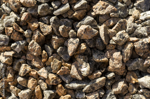 Natural stones gravel texture macro background