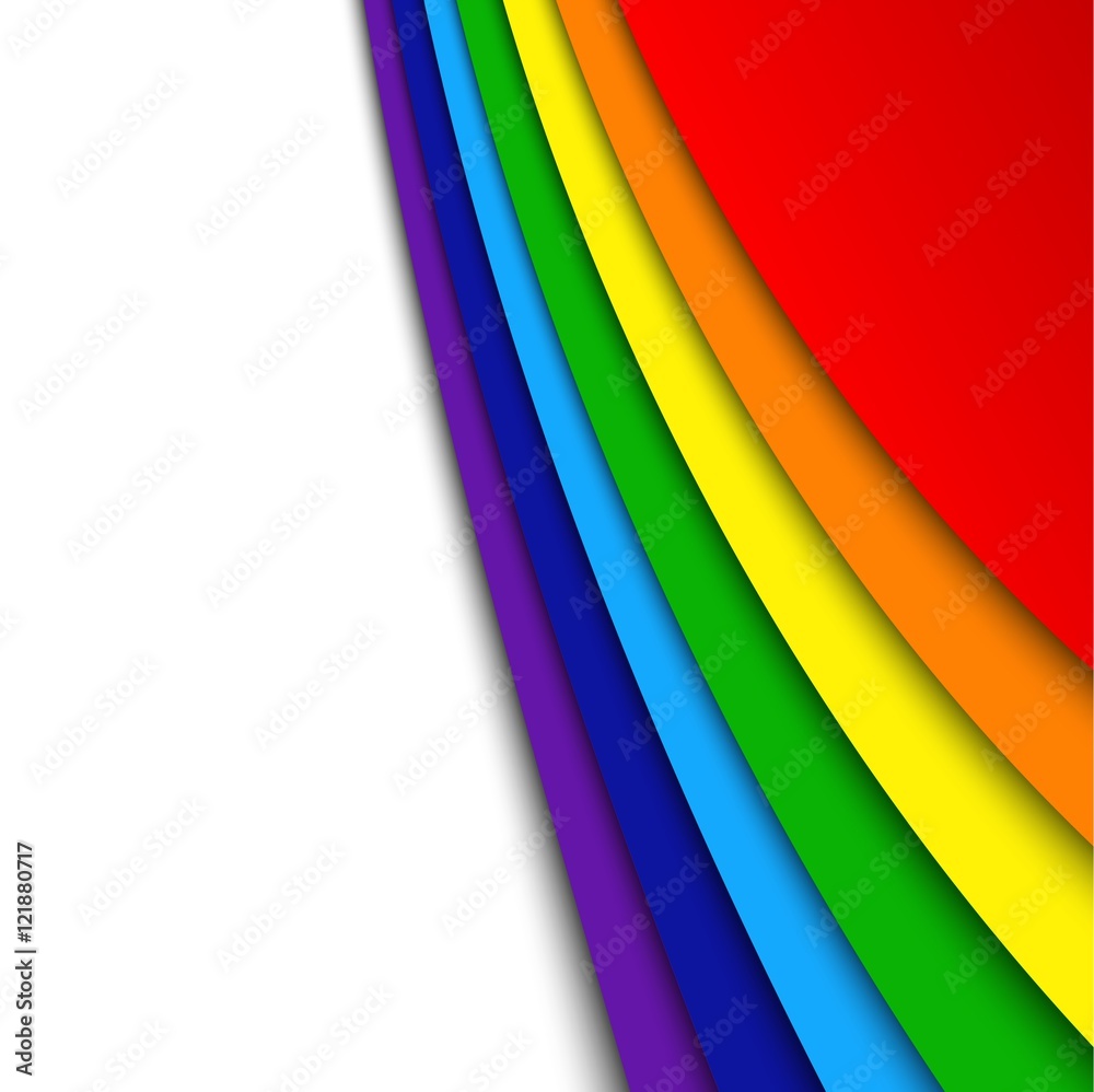 Obraz premium Abstract rainbow background