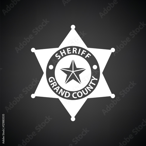 Sheriff badge icon