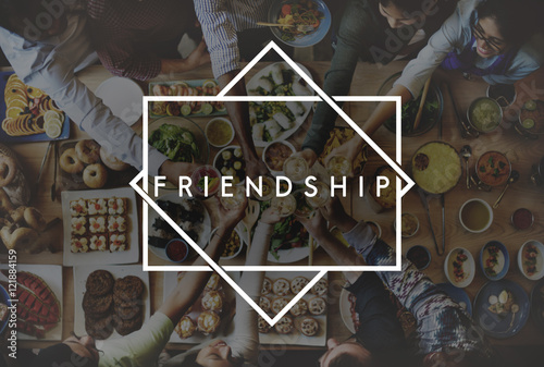 Friendship Friends Partnership Relationship Concept photo