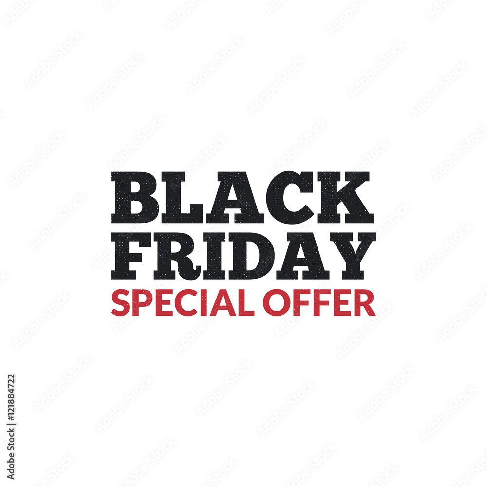 Black Friday Label Black Friday Label