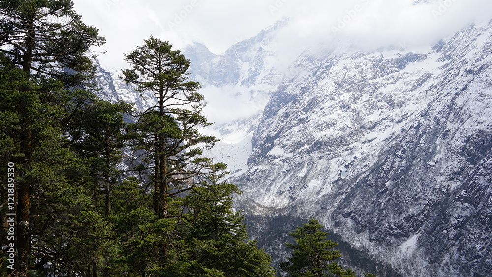 Himalayan Mountain Scenery