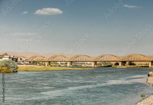Old bridge recently innovated in Iraqi Kurdistan region 
